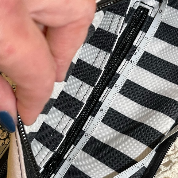 Spiderwebs, Happy Bats & Black Roses Handbag - Picture 8 of 11